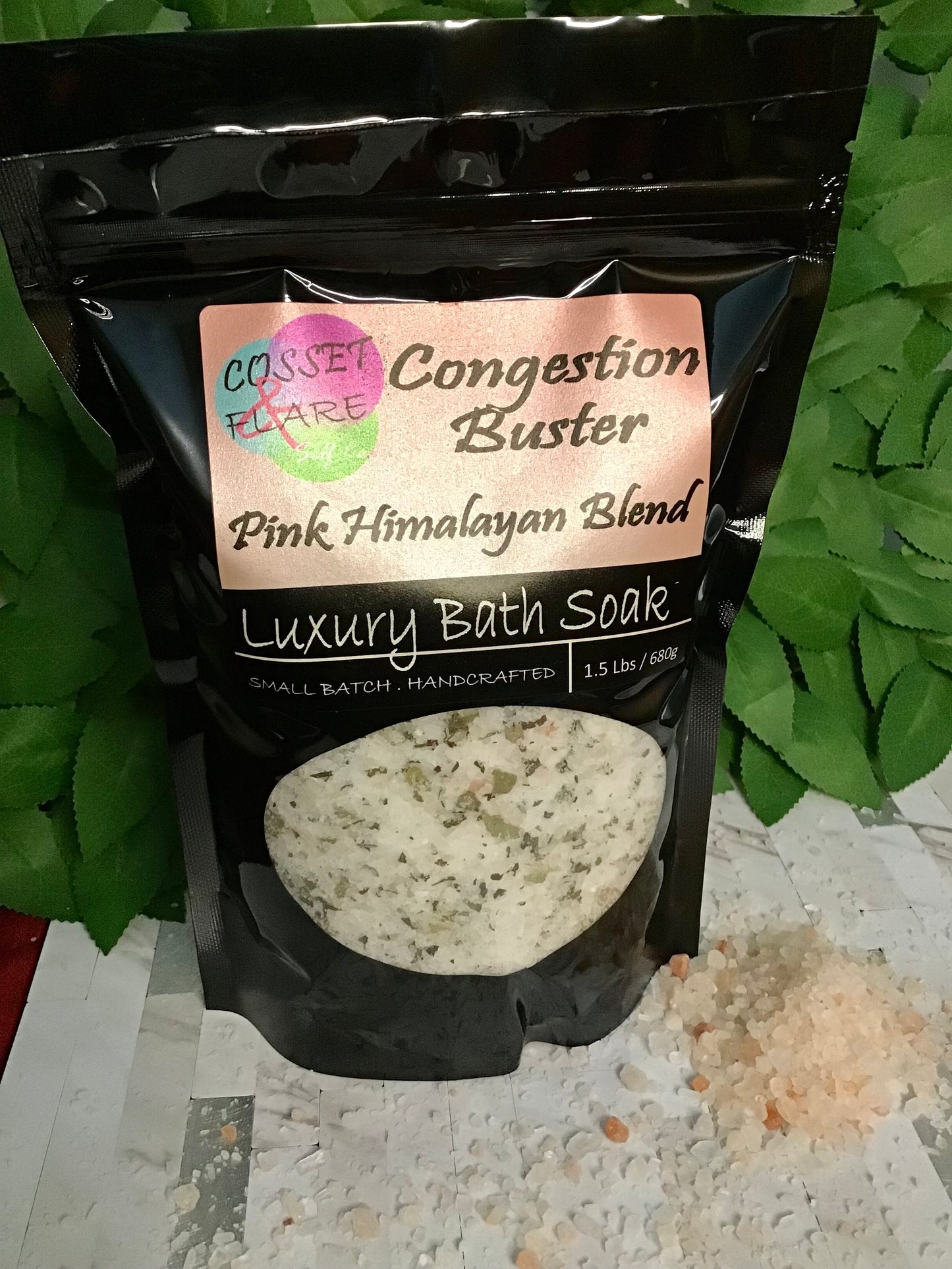 Pink Himalayan Blend - Congestion Buster w/ Peppermint and Eucalyptus
